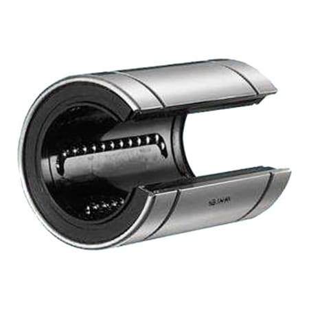 Nippon Bearing NB Corp SW8-OP Open Linear Bearing, 1/2"ID, Steel SW8-OP